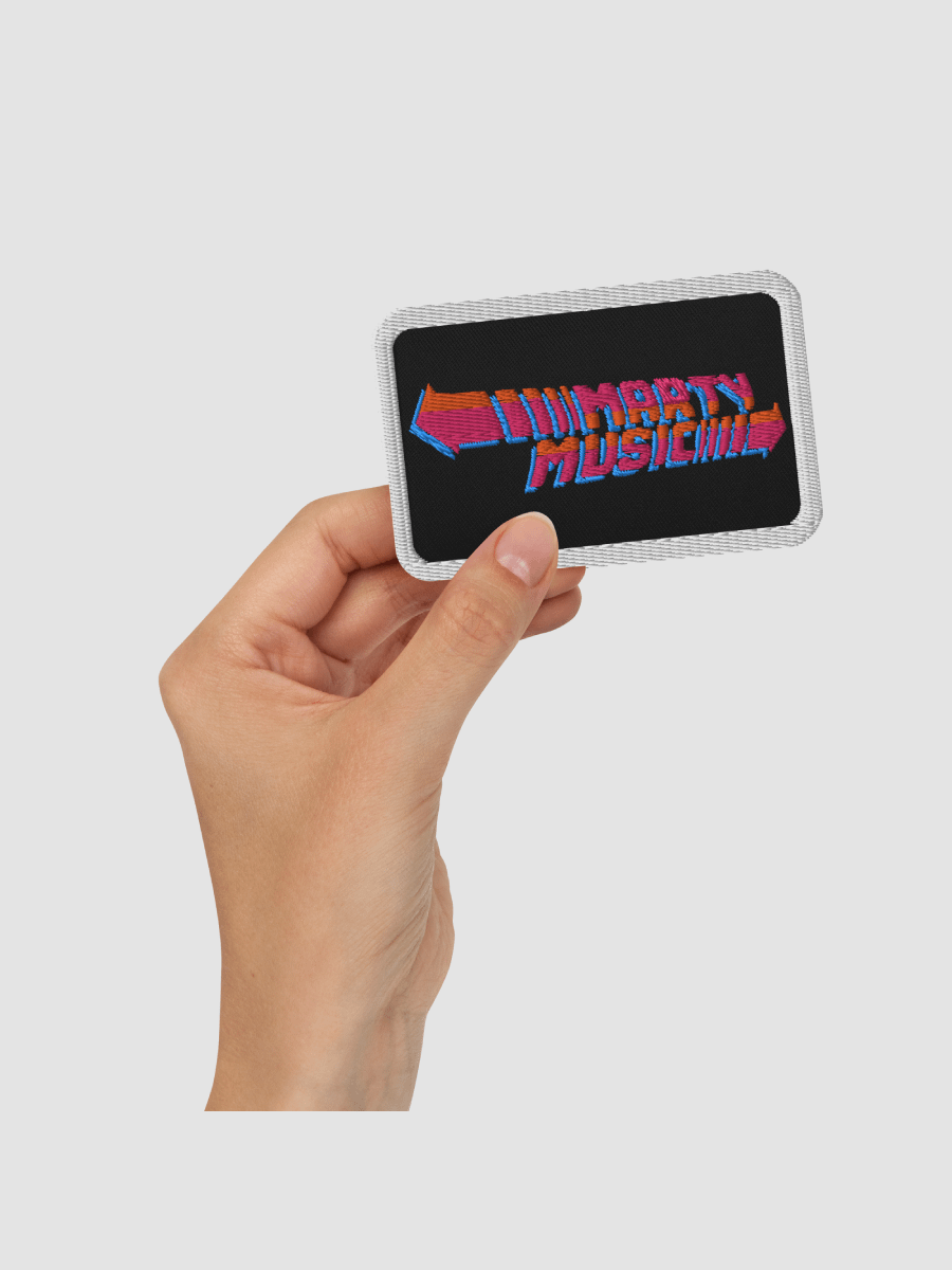 Marty Music Embroidered Patch product image (2)