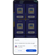 Device screenshot shows a relevant recommendation presented when purchasing in the Play store