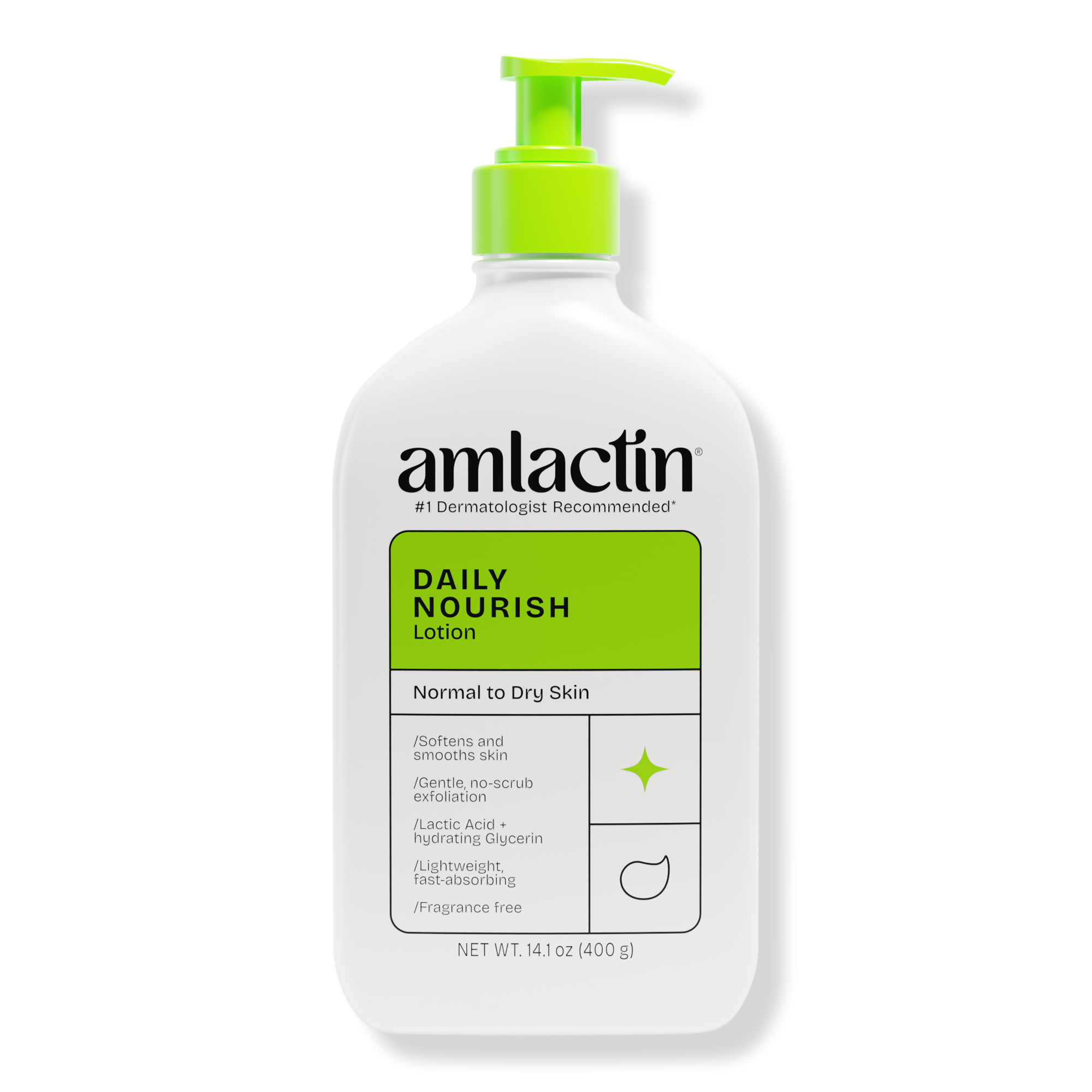 AmLactin Daily Nourish Lotion with 12% Lactic Acid AHA #1