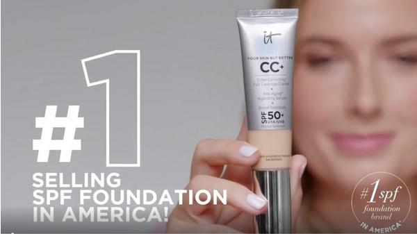 IT Cosmetics Mini CC+ Cream Foundation with SPF 50+ #10