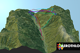 Animated topographic visualization in R