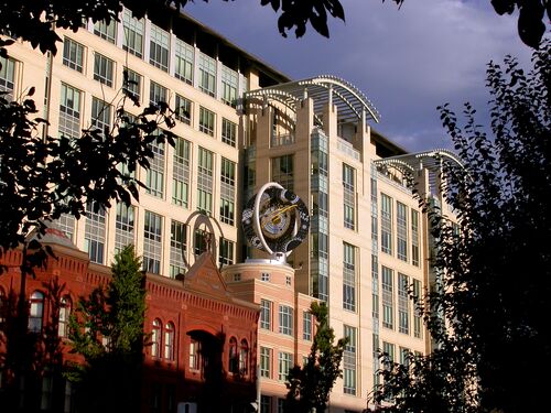 Front Exterior of the Keck Building