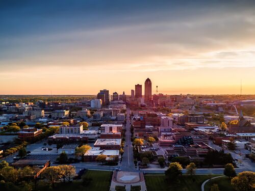 Downtown Des Moines