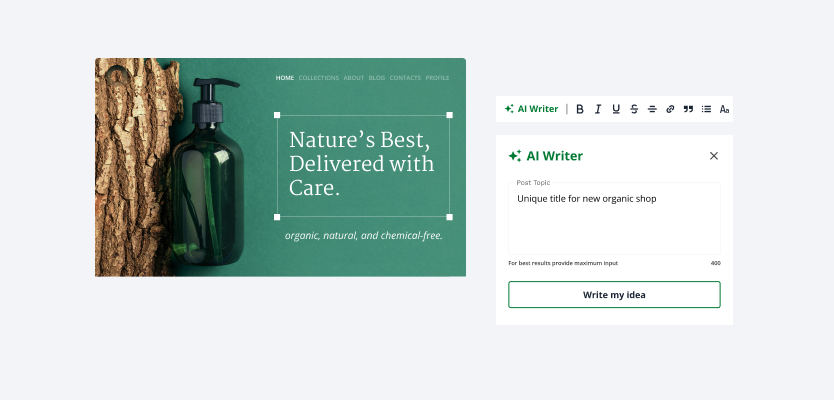 Features for Success