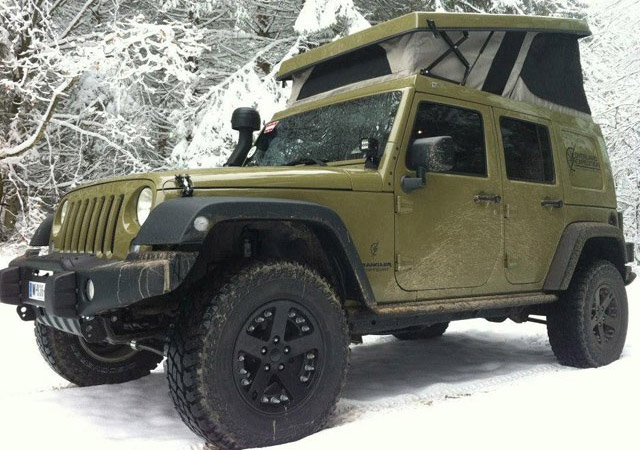 j30 jeep camper pop up