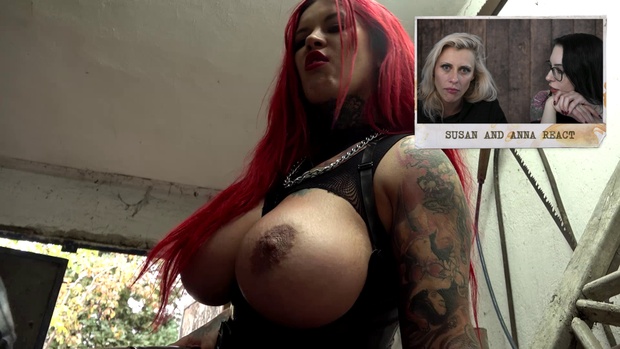 10. Download full pics of Anna Shocked Over Extreme Vaginal Prolapse from perversefamily.com