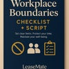 Workplace Boundaries Checklist + Script