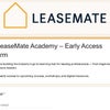 Get Early Access to LeaseMate Academy!