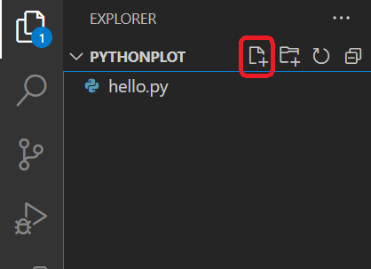 File Explorer New File