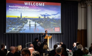 UMONS Officially Confirms Its Adherence to the Magna Charta Universitatum During the Anniversary Event in London